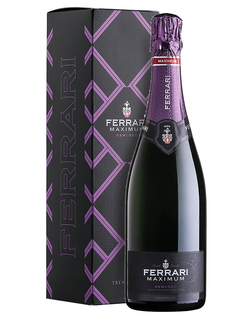 Trento Demi-Sec DOC Maximum Ferrari 0,75 ℓ, En Étui
