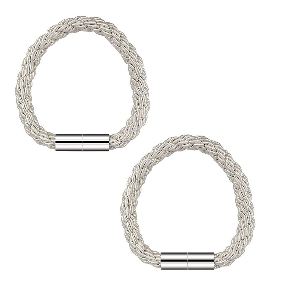 Raffhalter 2pcs Magnetische Vorhang Raffhalter, für Haus Dekoration, Rwoythk