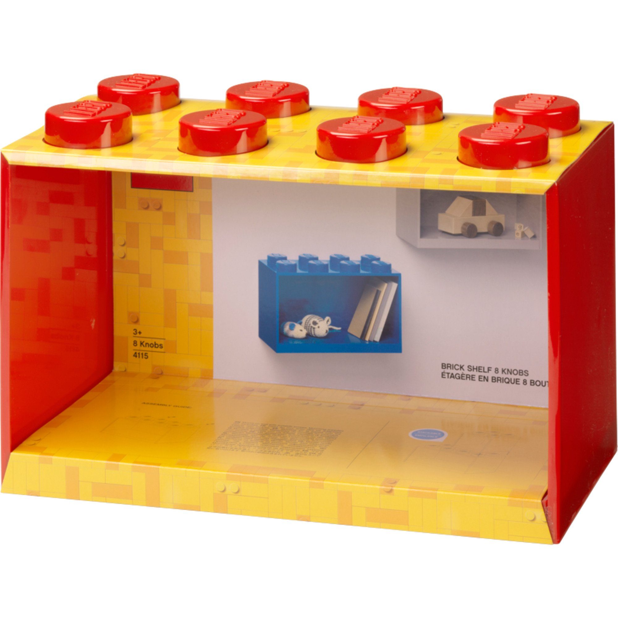 Room Copenhagen Spielzeugtruhe Room Copenhagen LEGO Regal Brick 8 Shelf