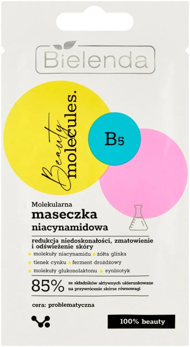 Bielenda Beauty Molecules Molekylær Niacinamidmaske