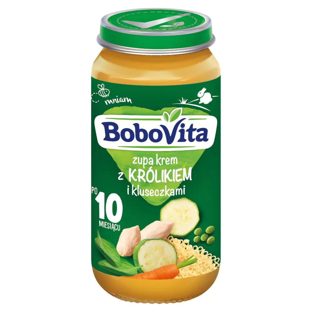 Bobovita Kanindumplings - Cremet suppe med kanin og dumplings 250 g