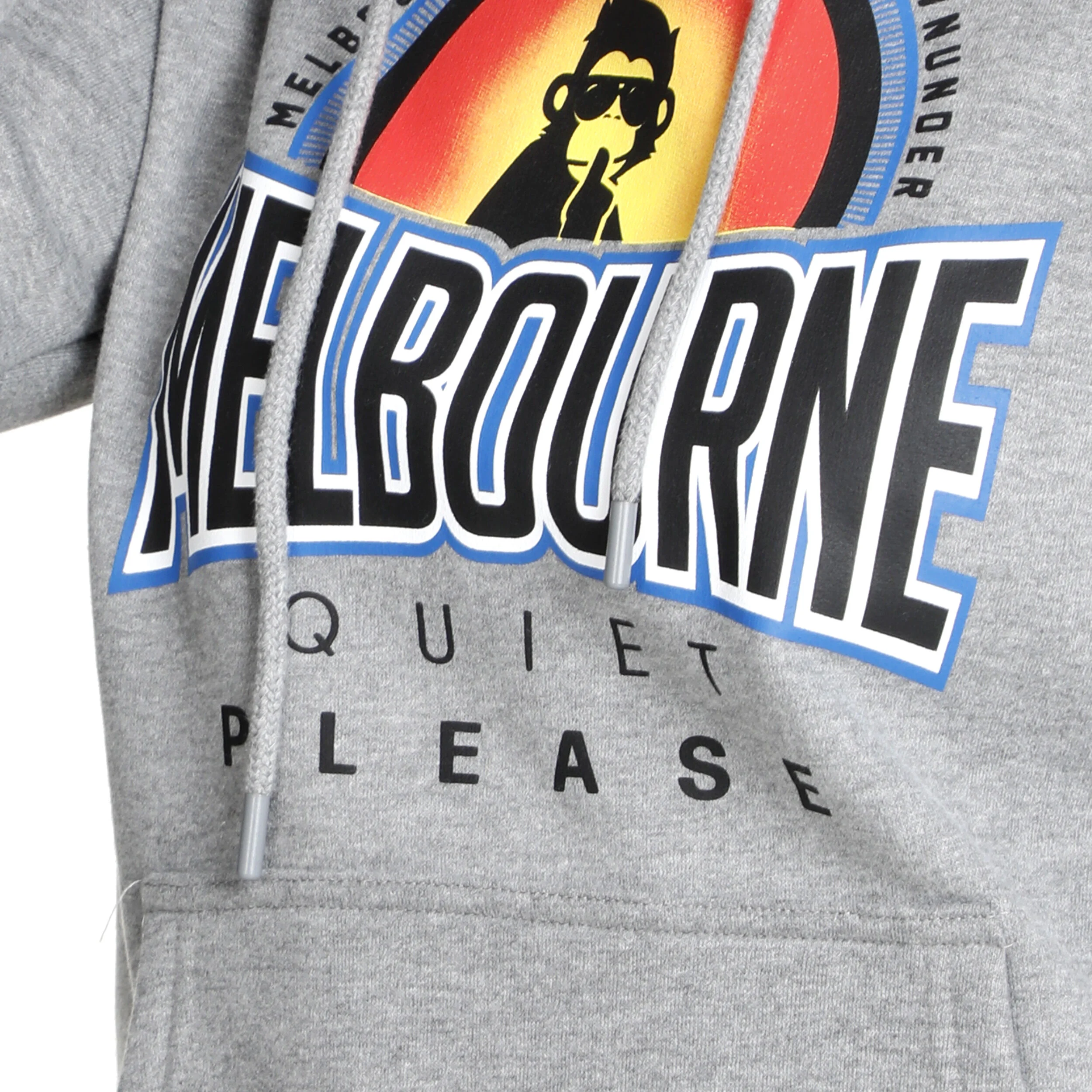 Melbourne Sunrise Hoody Damen - Grau, Mehrfarbig