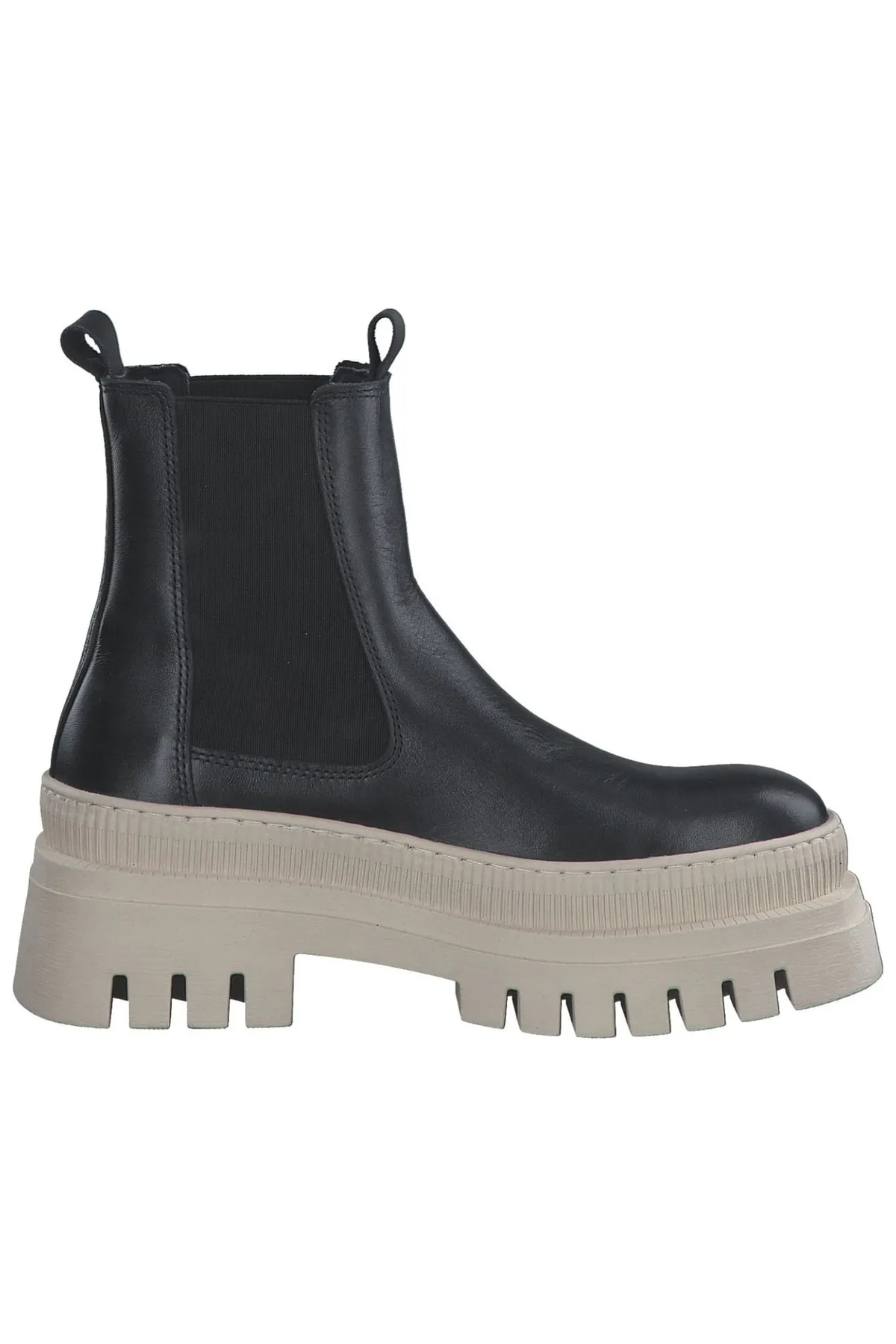 Tamaris  Stiefelette - Schwarz - Flacher Absatz
