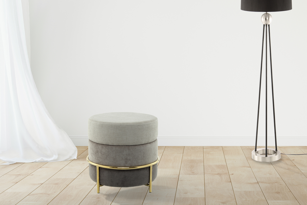 Kayoom Hocker Matilda 225 Grau