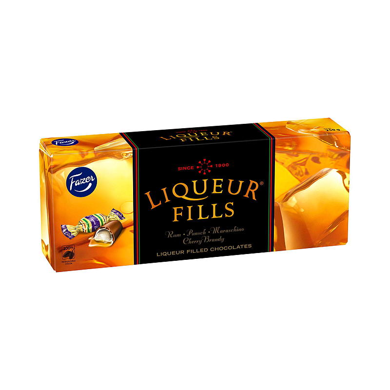 Fazer Liqueur fills 250 g Fazer