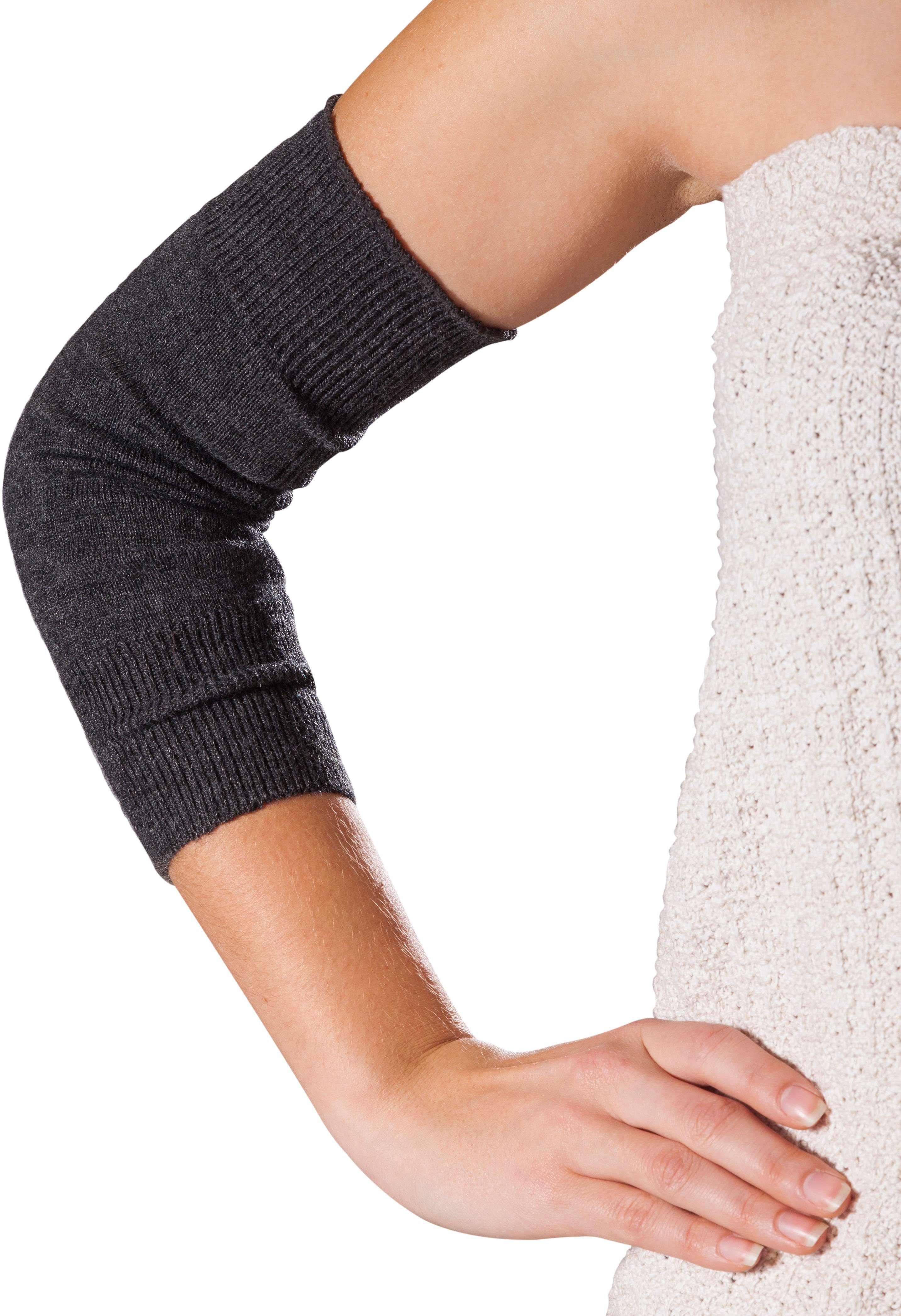 Janastyle Armstulpen (2-St) Gelenkwärmer, Universalgröße, bis 36-40 cm Umfang