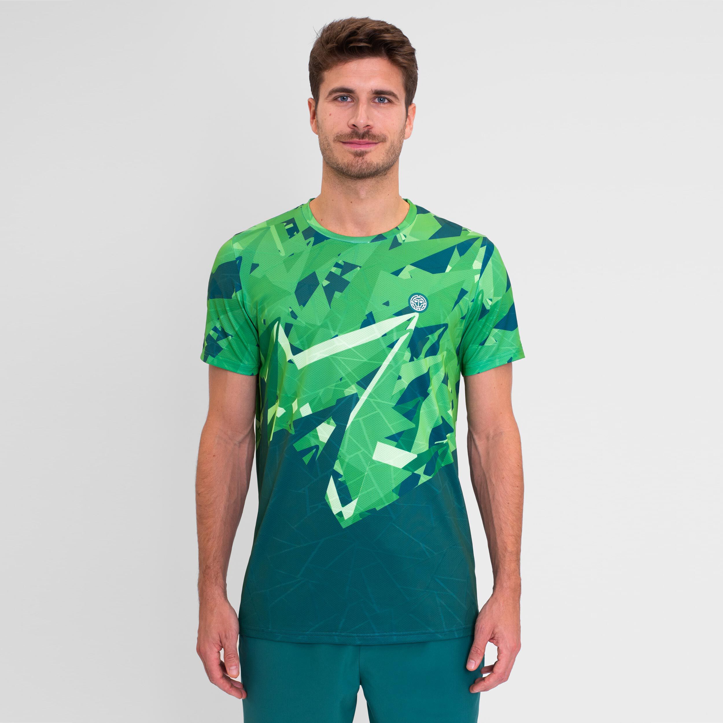 Spike T-Shirt Herren - Dunkelgrün, Grün