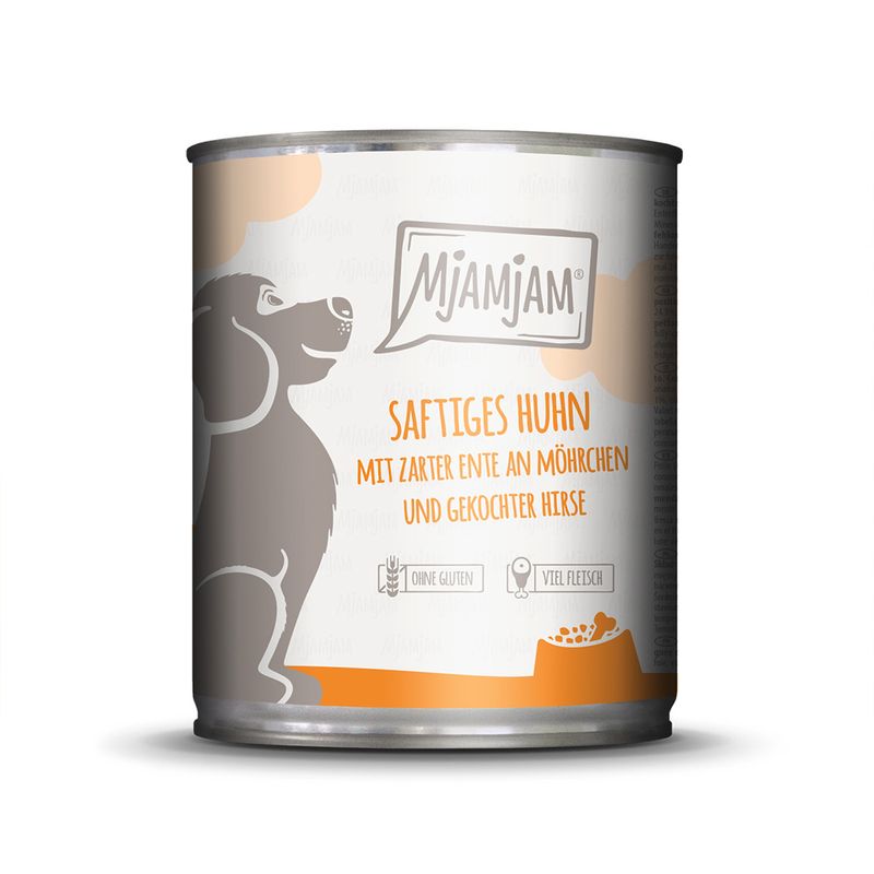 Sparpaket MjAMjAM Adult Hund 12 x 800 g