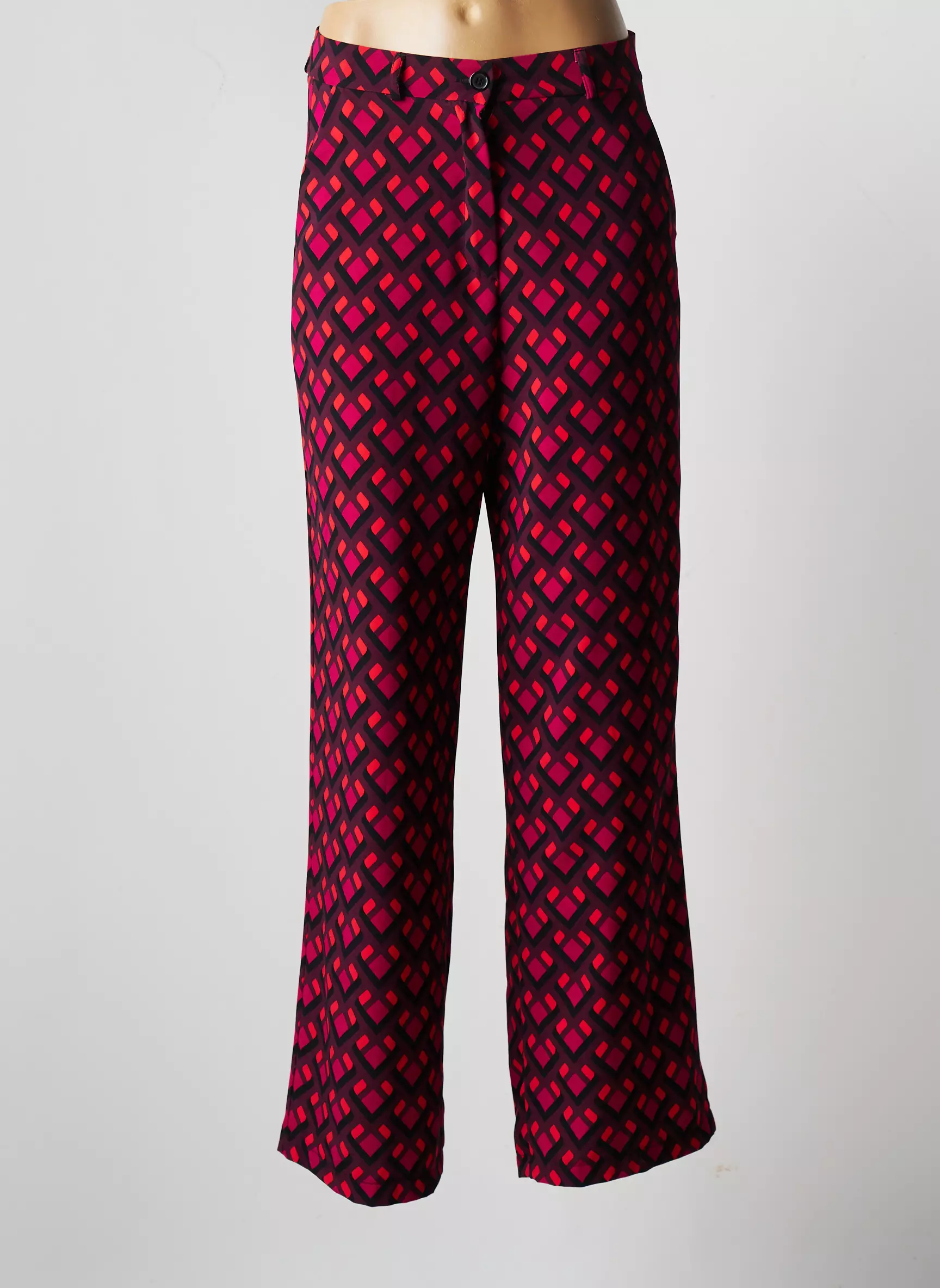 La Fee Maraboutee Pantalons Larges Femme couleur rose