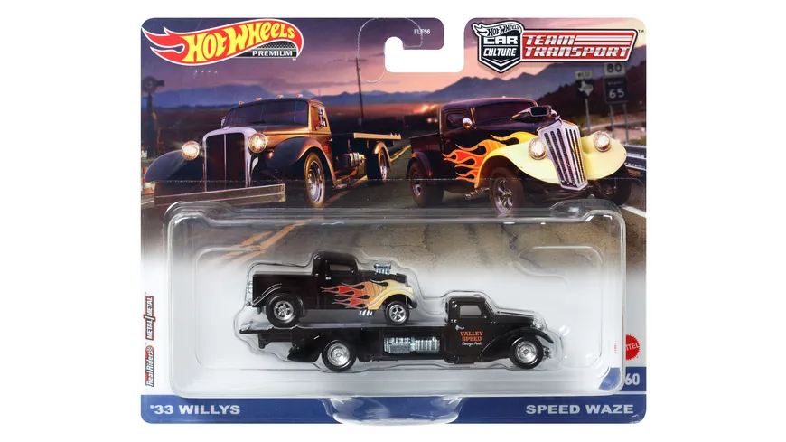 Hot Wheels Premium Car Culture Team Transport Fahrzeuge, 1 Stück, sortiert