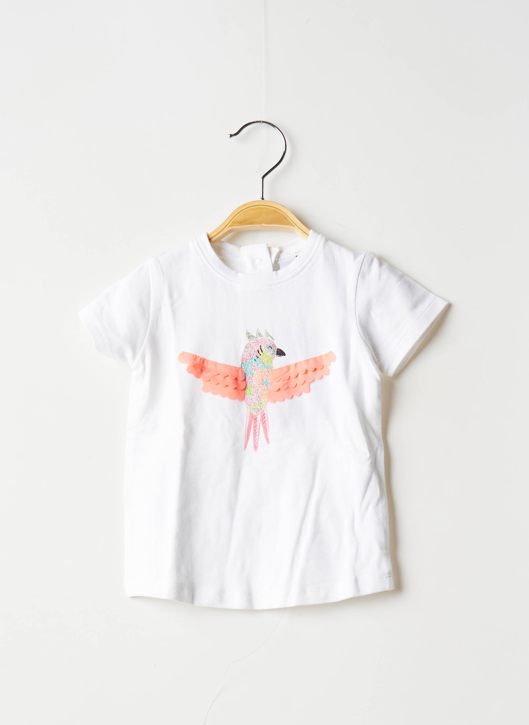 3 Pommes Tshirts Fille couleur blanc