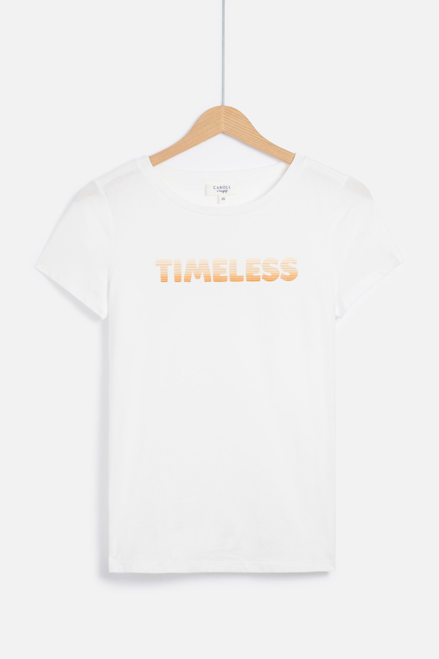 t-shirt fortuna ivoire femme