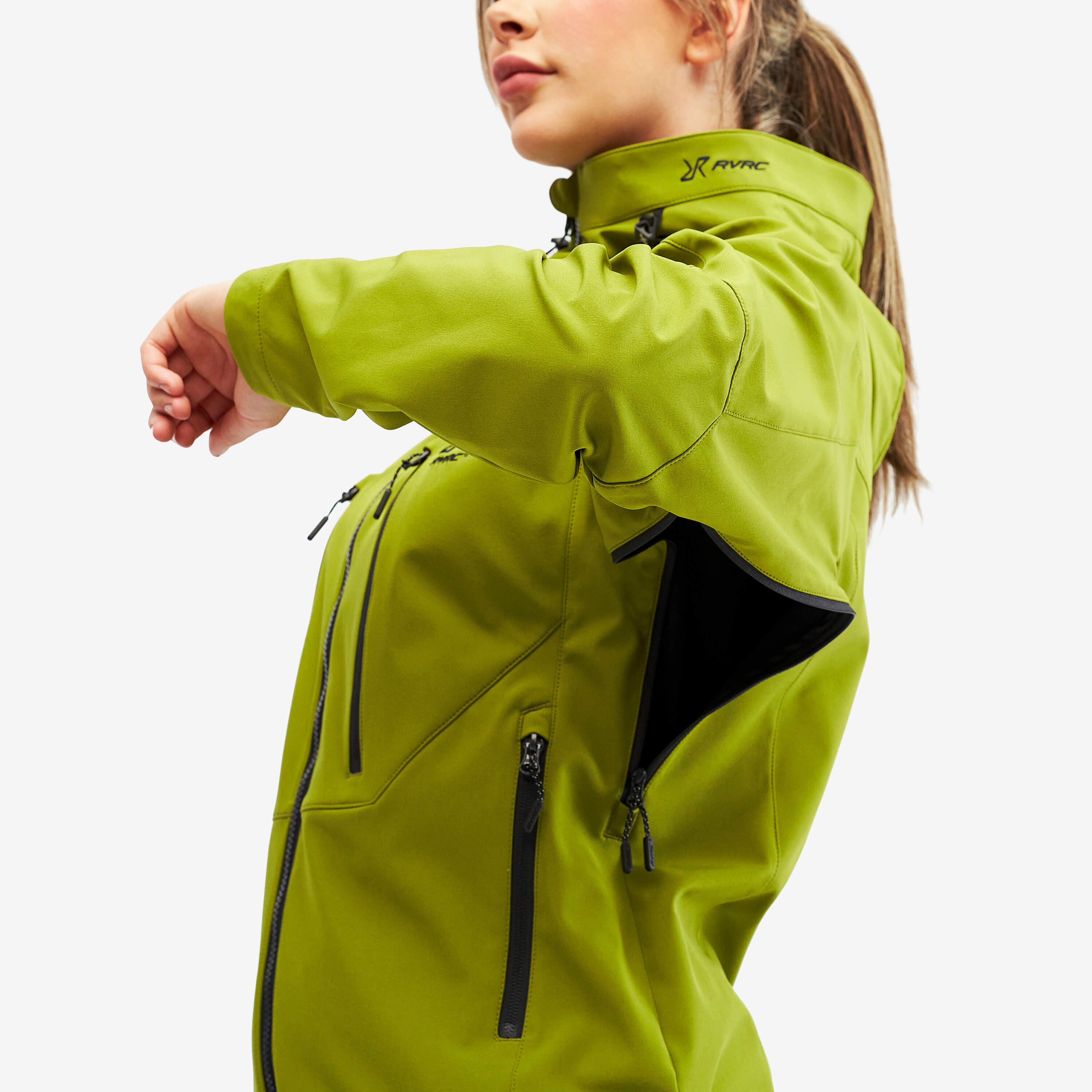 Trail Jacket Femme Guacamole