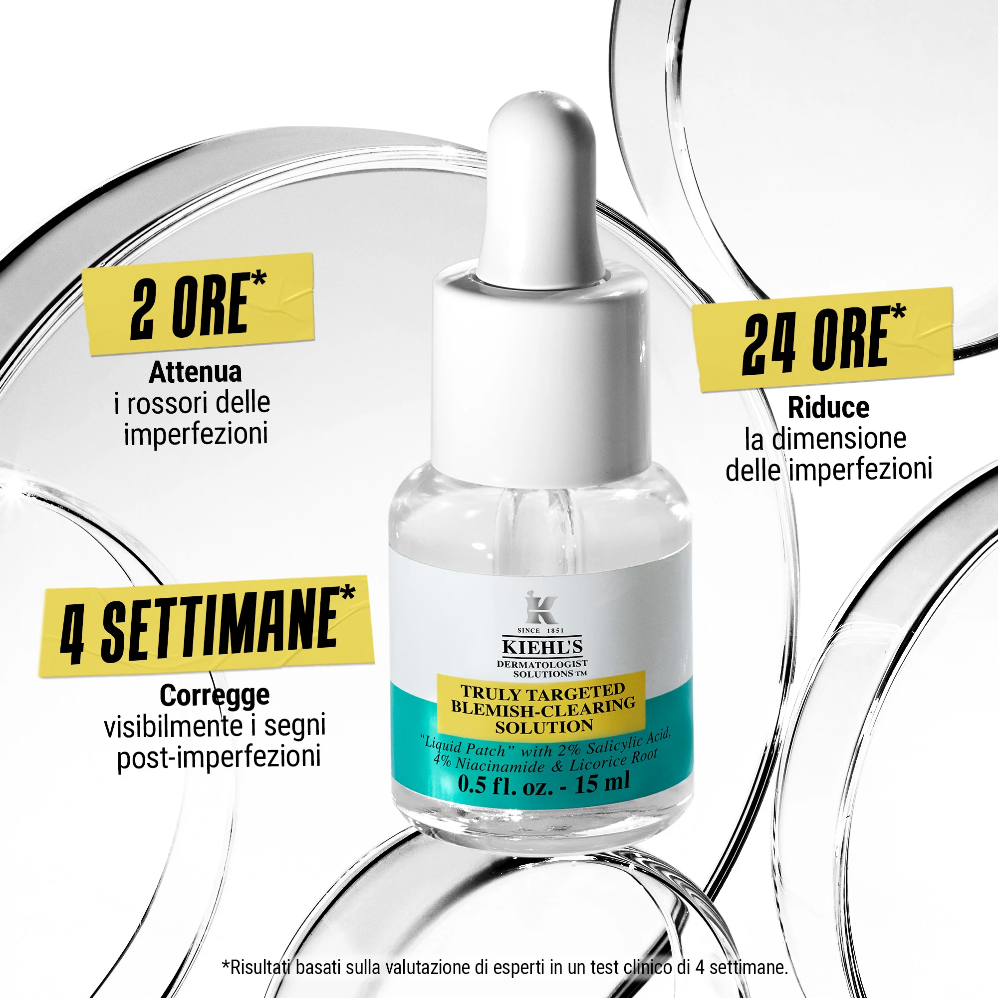 Solução para limpeza de manchas Sieri Truly Targeted - Siero viso antimperfezioni