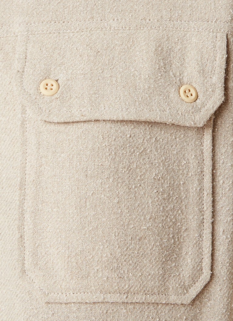 Camicetta Isabel Marant Tecoyo in seta con tasche sul petto