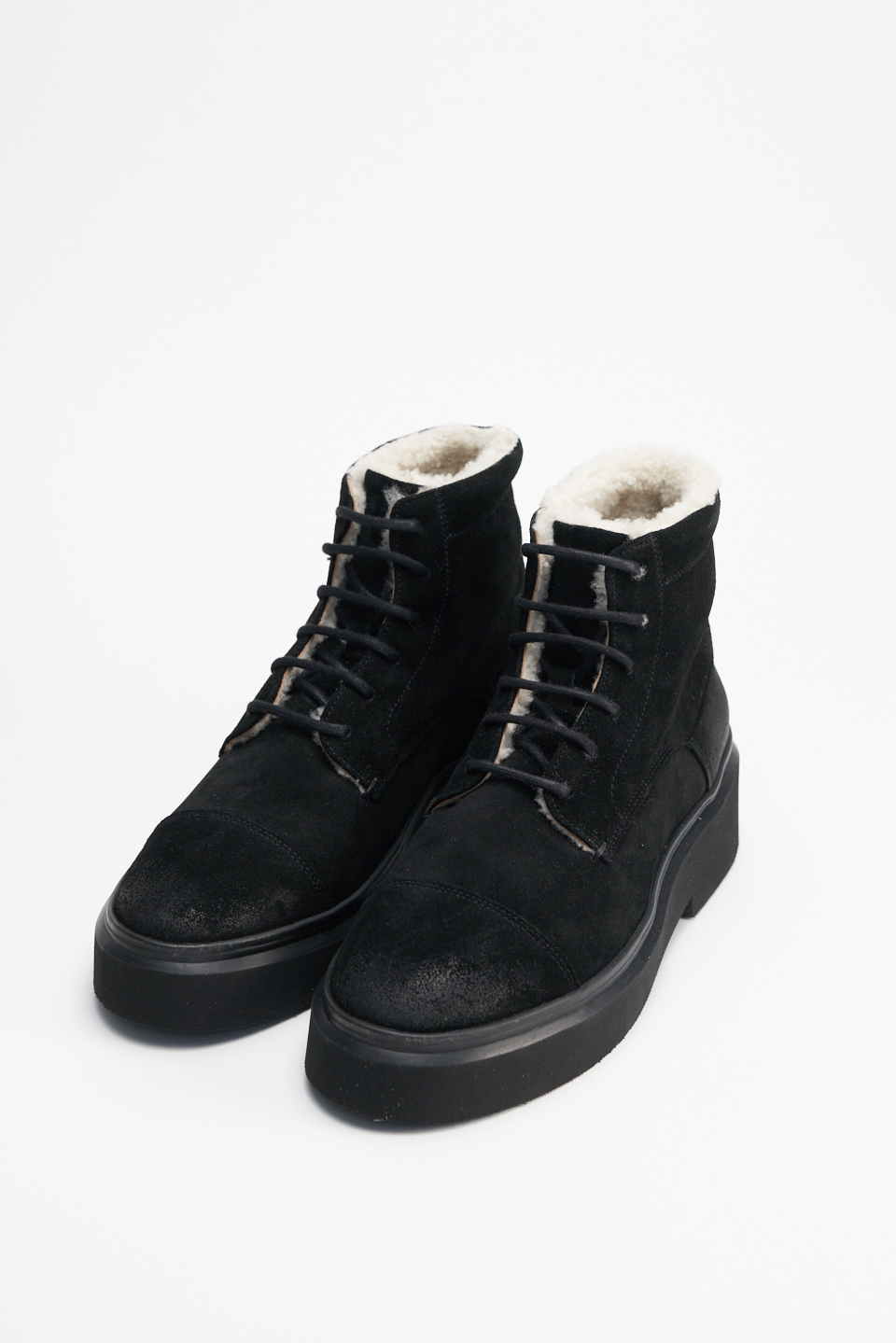 CPH519M teddy suede black