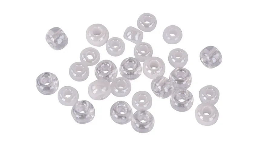 Rayher Glas-Großlochradl, 6mm ø 55 g