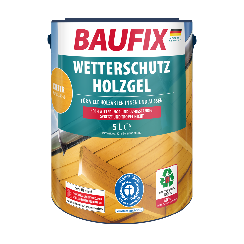 Baufix Wetterschutz-Holzgel Kiefer