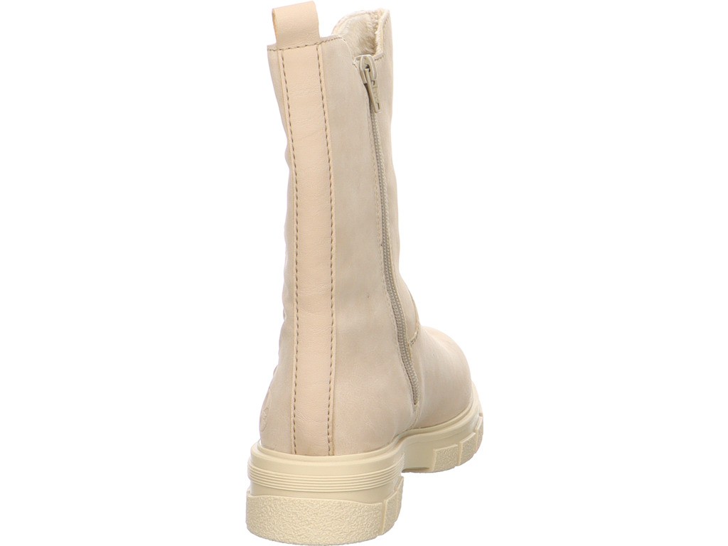RIEKER Stiefeletten beige Chelsea Boots hellbeige
