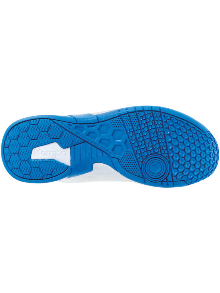 Kempa Hallen-Sport-Schuhe Attack Three 2.0 Game Changer in weiß/fair blau günstig kaufen