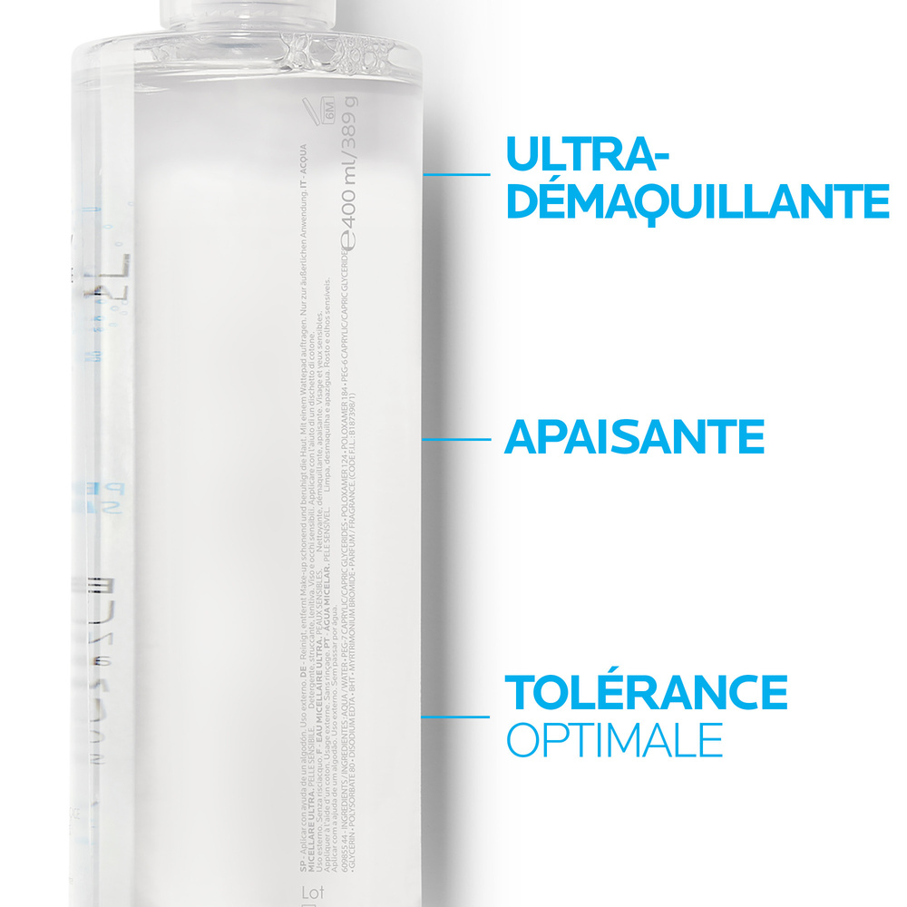 La Roche-Posay Solution Micellaire Physiologique Nettoyant & Démaquillant