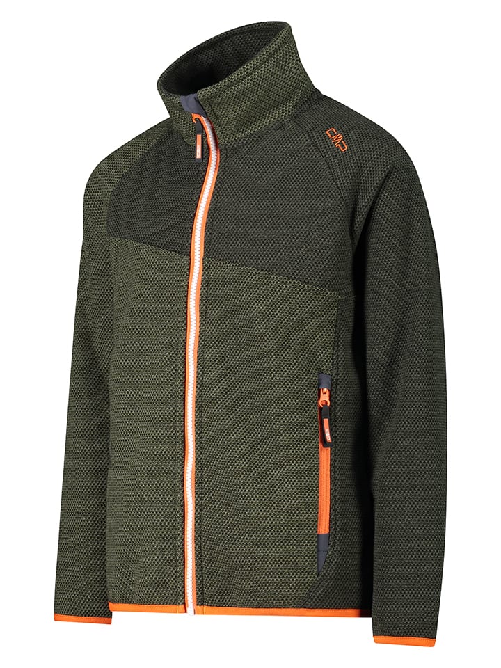 CMP Fleecejacke in Khaki günstig kaufen