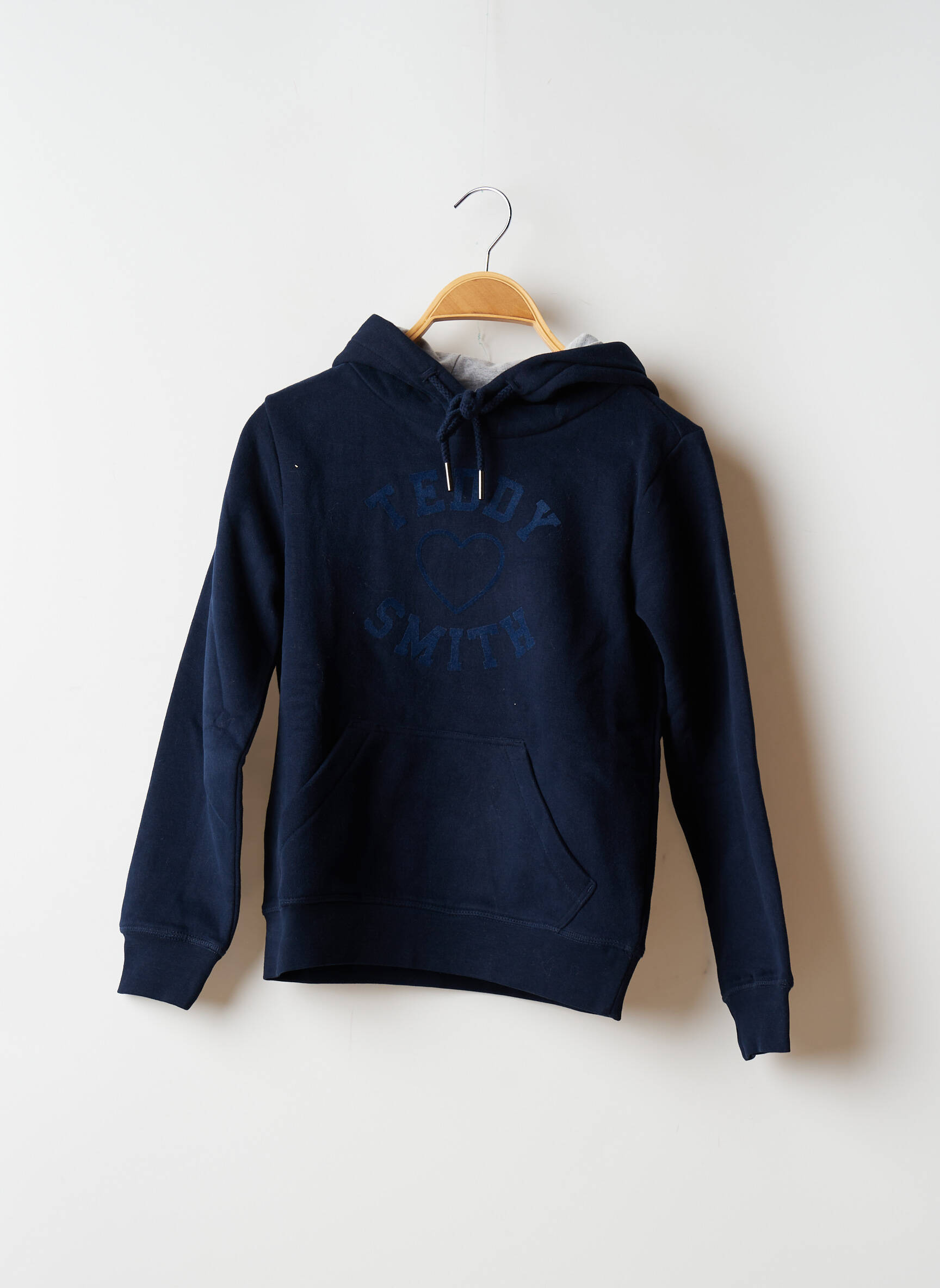 Teddy Smith Sweat Capuche Fille couleur bleu