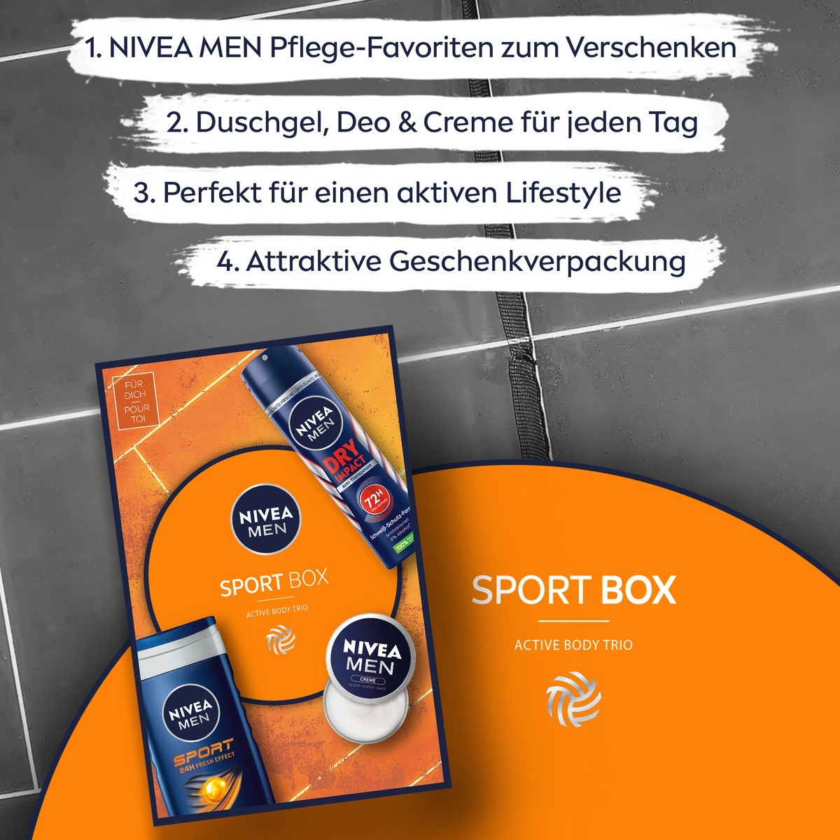 Sport Box Geschenkset