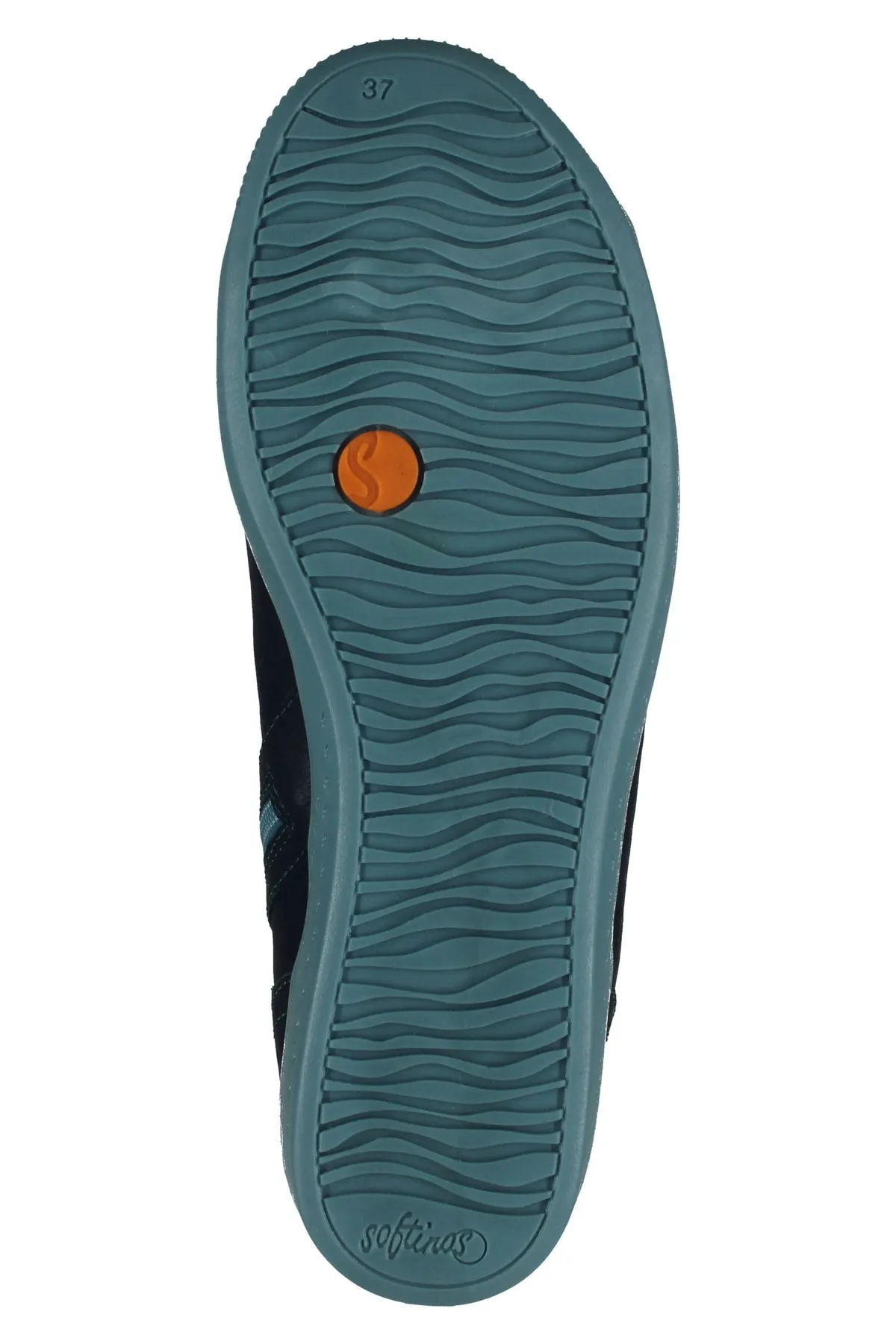 Softinos  Stiefelette - Grün - Flacher Absatz