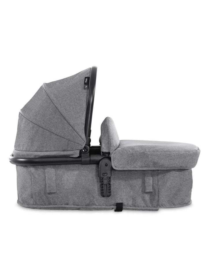 Hauck Zwillingskinderwagen Atlantic Twin (inkl. Babywanne in grau,schwarz günstig kaufen onesize