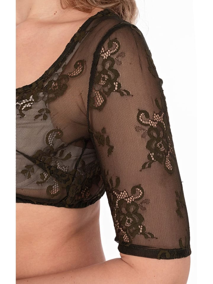 MarJo Dirndlbluse HANNI-MARIA in grün günstig kaufen