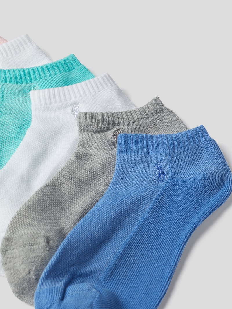 Socken mit Stretch-Anteil im 6er-Pack in hellrosa