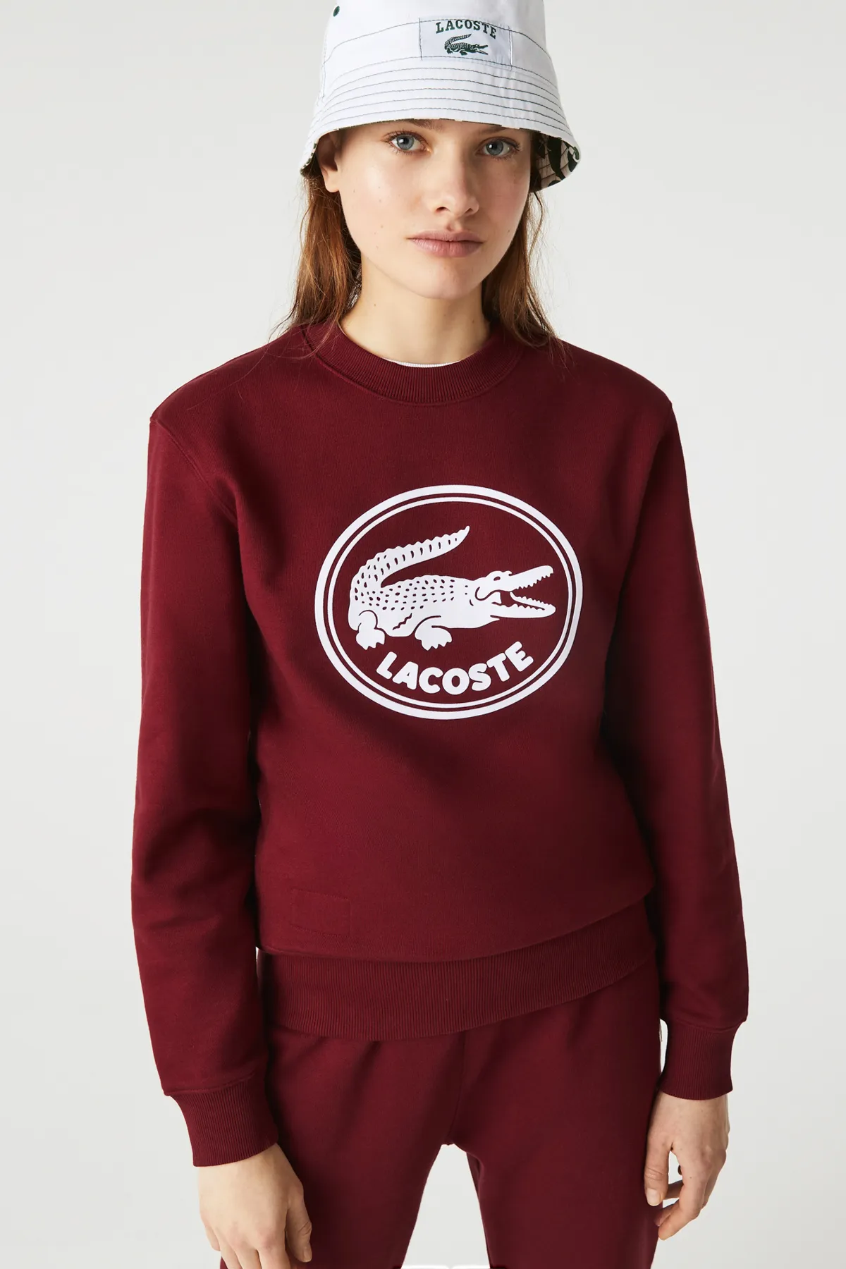 Lacoste  Sweatshirt - Rosa - Regular Fit