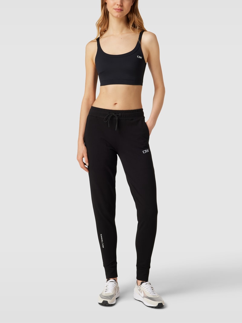 BH mit Label-Print Modell 'Nimble' in schwarz
