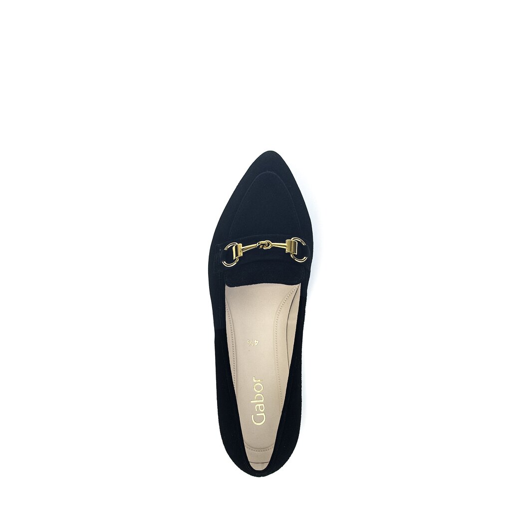 Gabor fashion Eleganter Ballerina schwarz