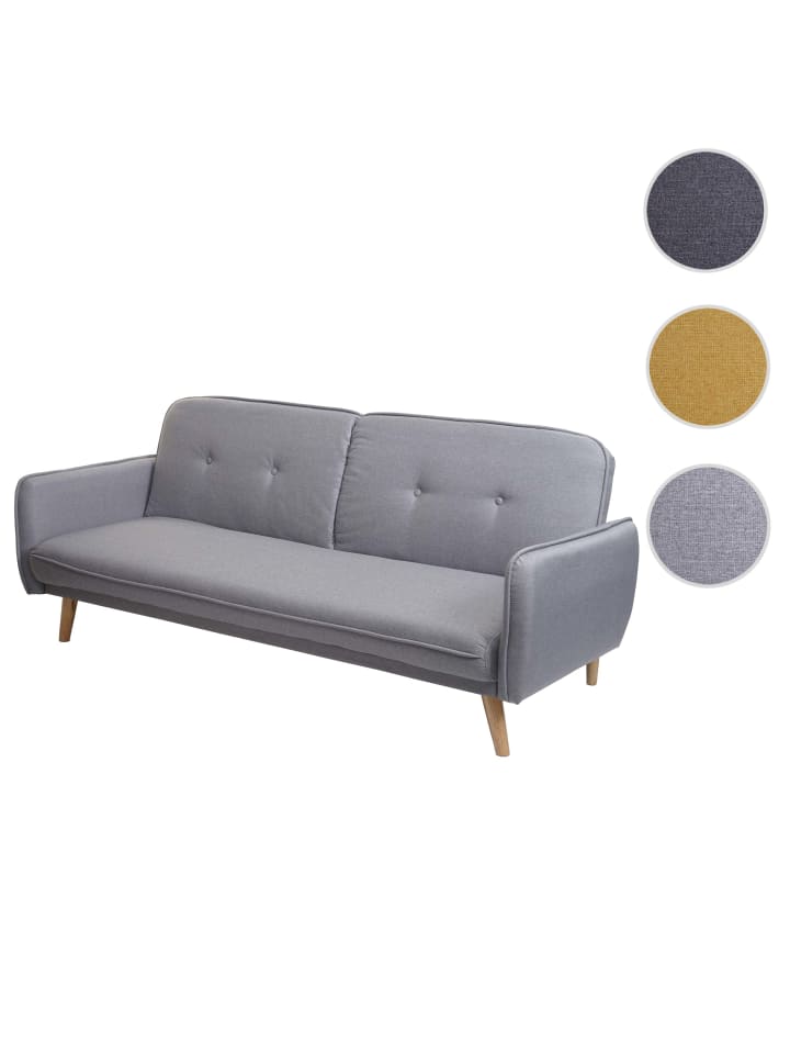 MCW Schlafsofa mit Schlaffunktion J18, Grau günstig kaufen onesize