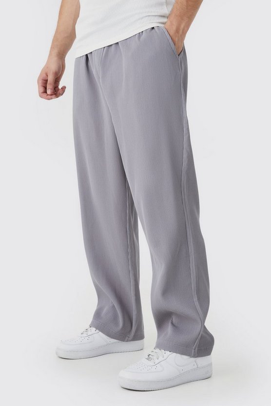 Tall lockere Hose mit elastischem Bund