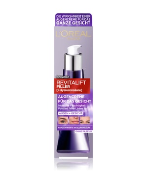 L'Oréal Paris Revitalift Filler Augencreme für das Gesicht mit Hyaluronsäure Augencreme-30 ml
