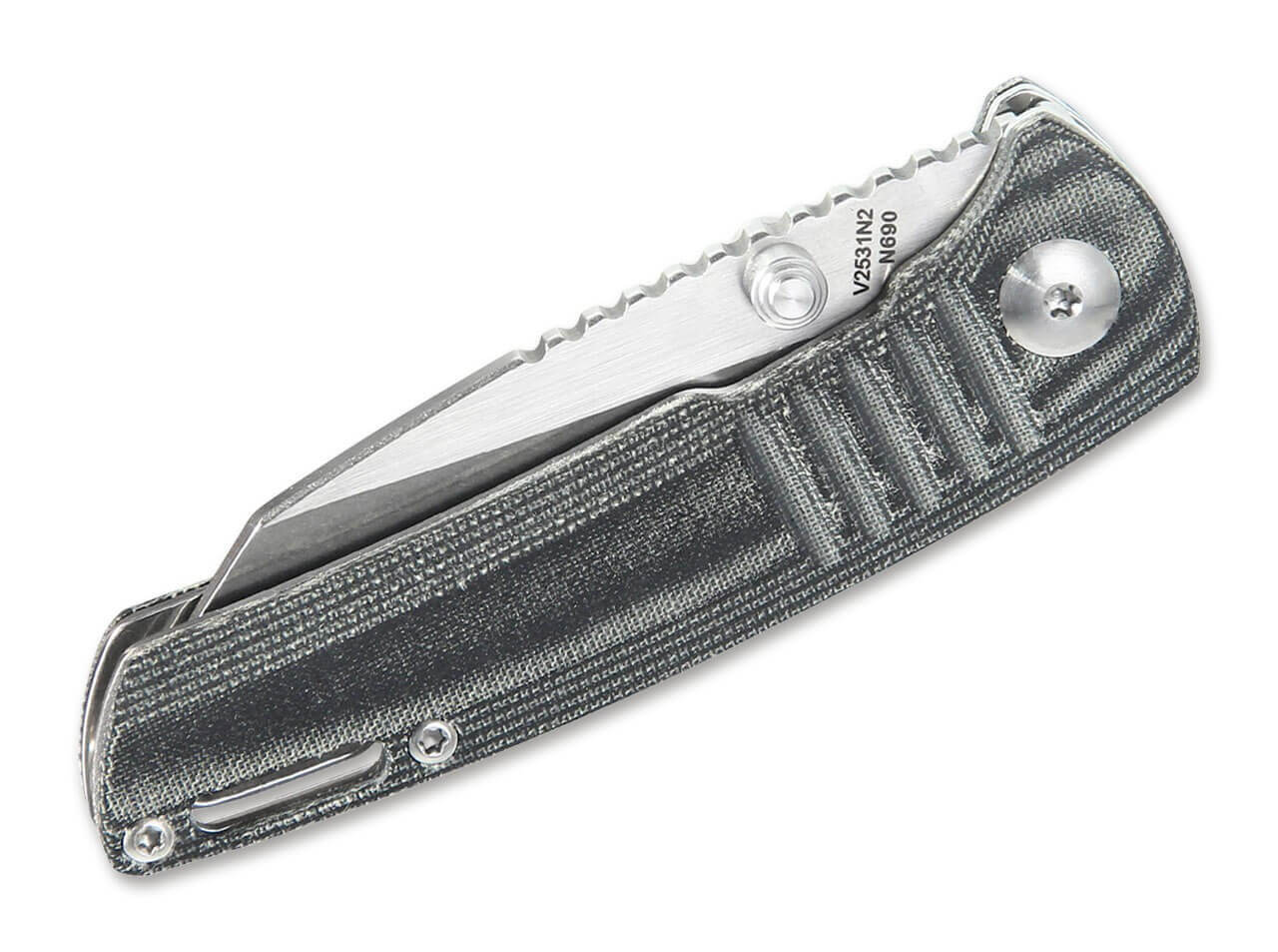 Shard Micarta Grey