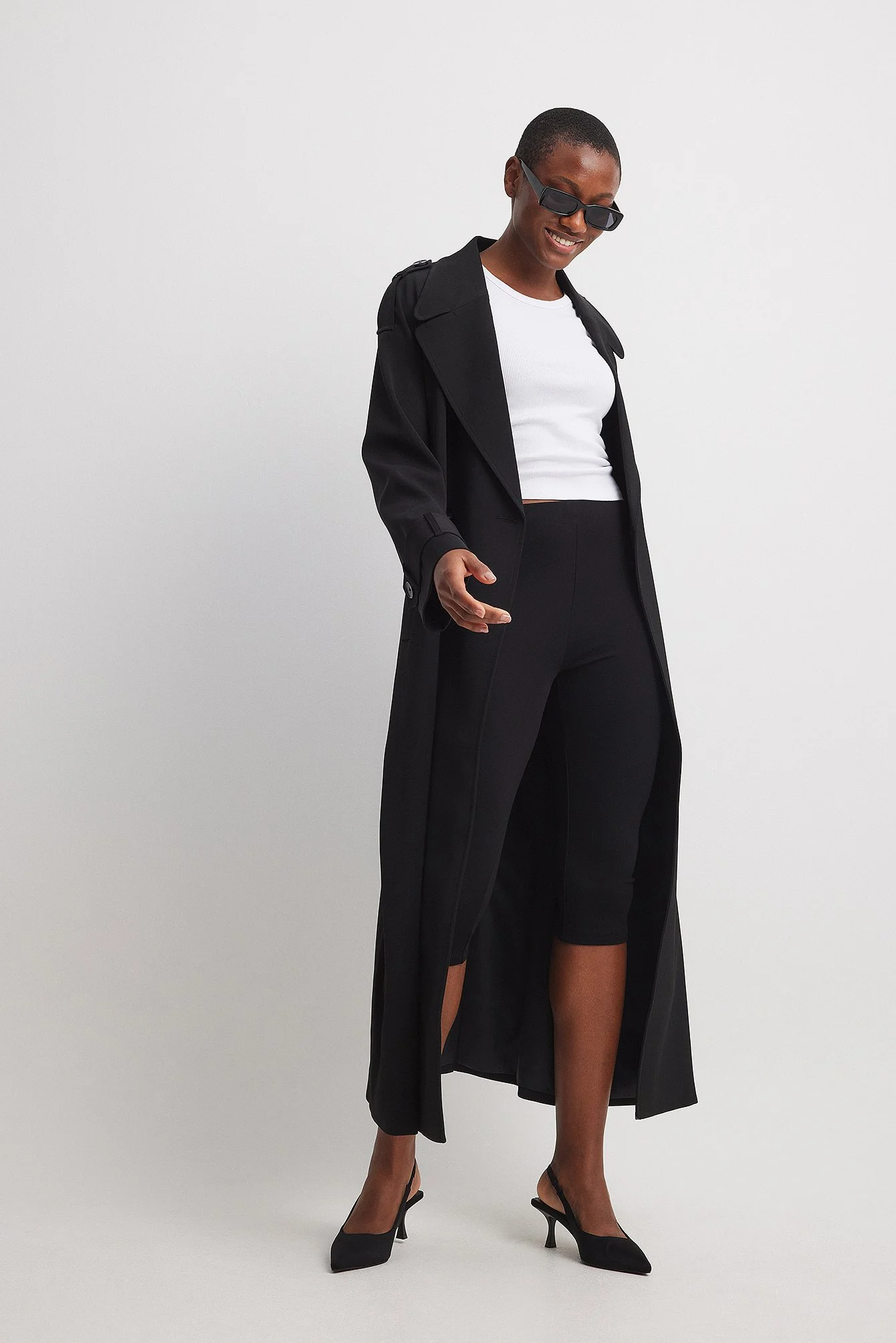 Capri-Leggings aus Jersey