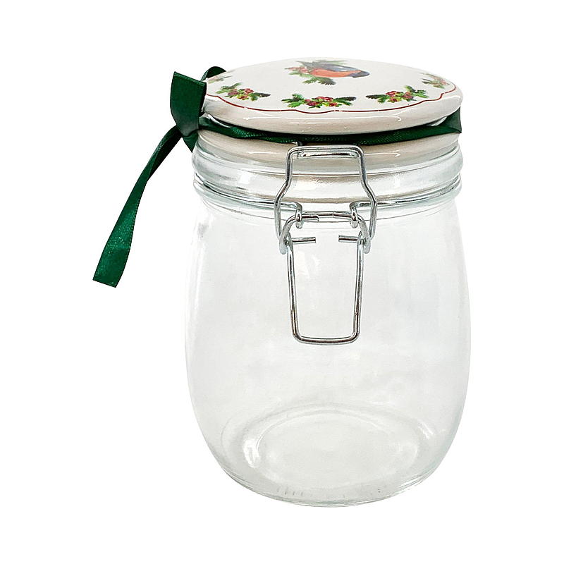 Cuisine Krukke 0,7 l m/keramikklokk