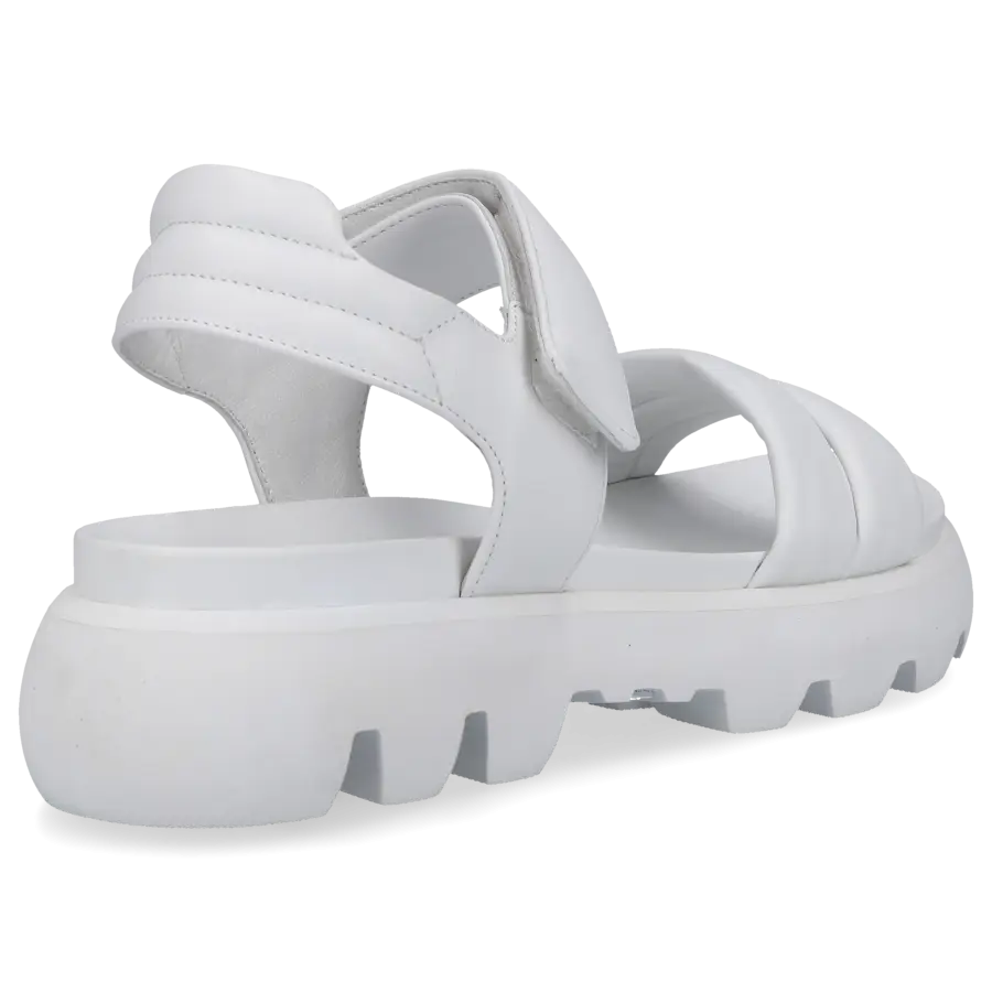 305 SOBE - Sandalen KRABI Kalbsleder - weiß