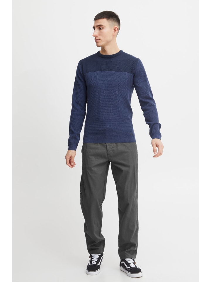 INDICODE Leinenhose IDIves 60017MM lange Hose mit Tunnelzug am Bund in Grau günstig kaufen