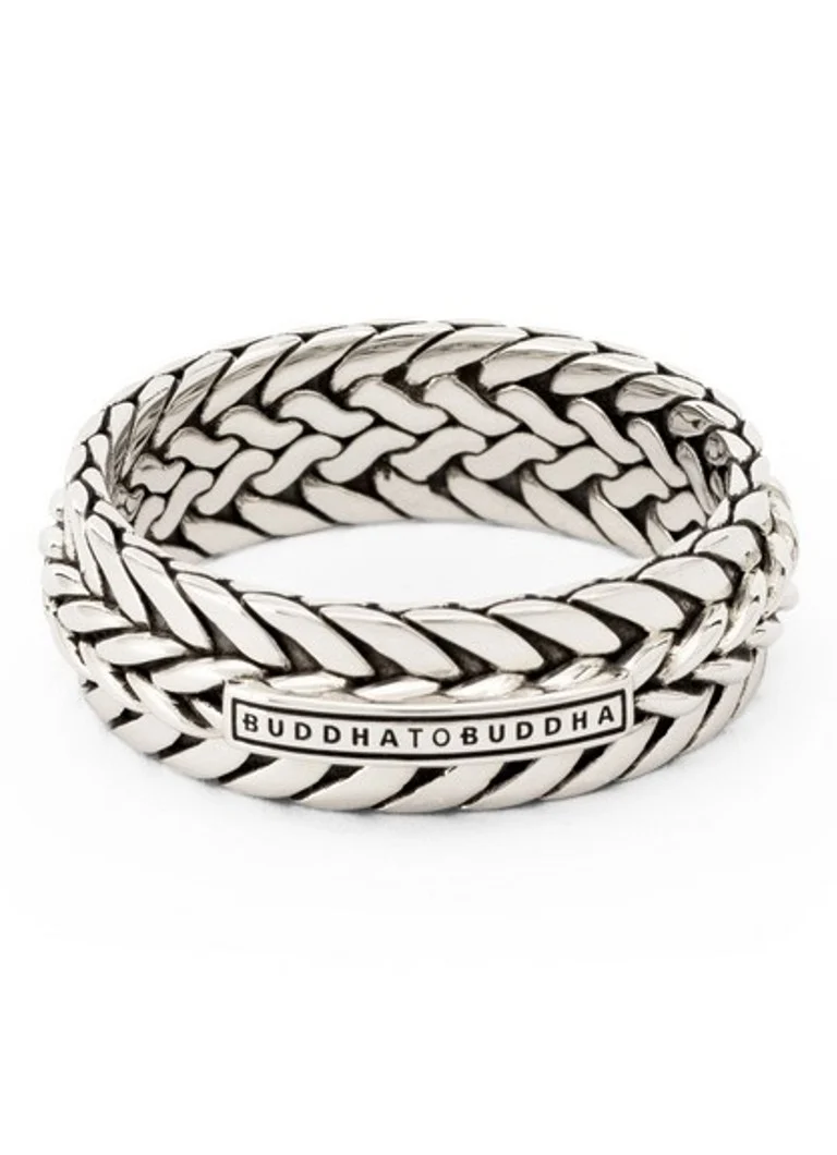 Buddha to Buddha  Nurul/Ellen Mix ring van zilver