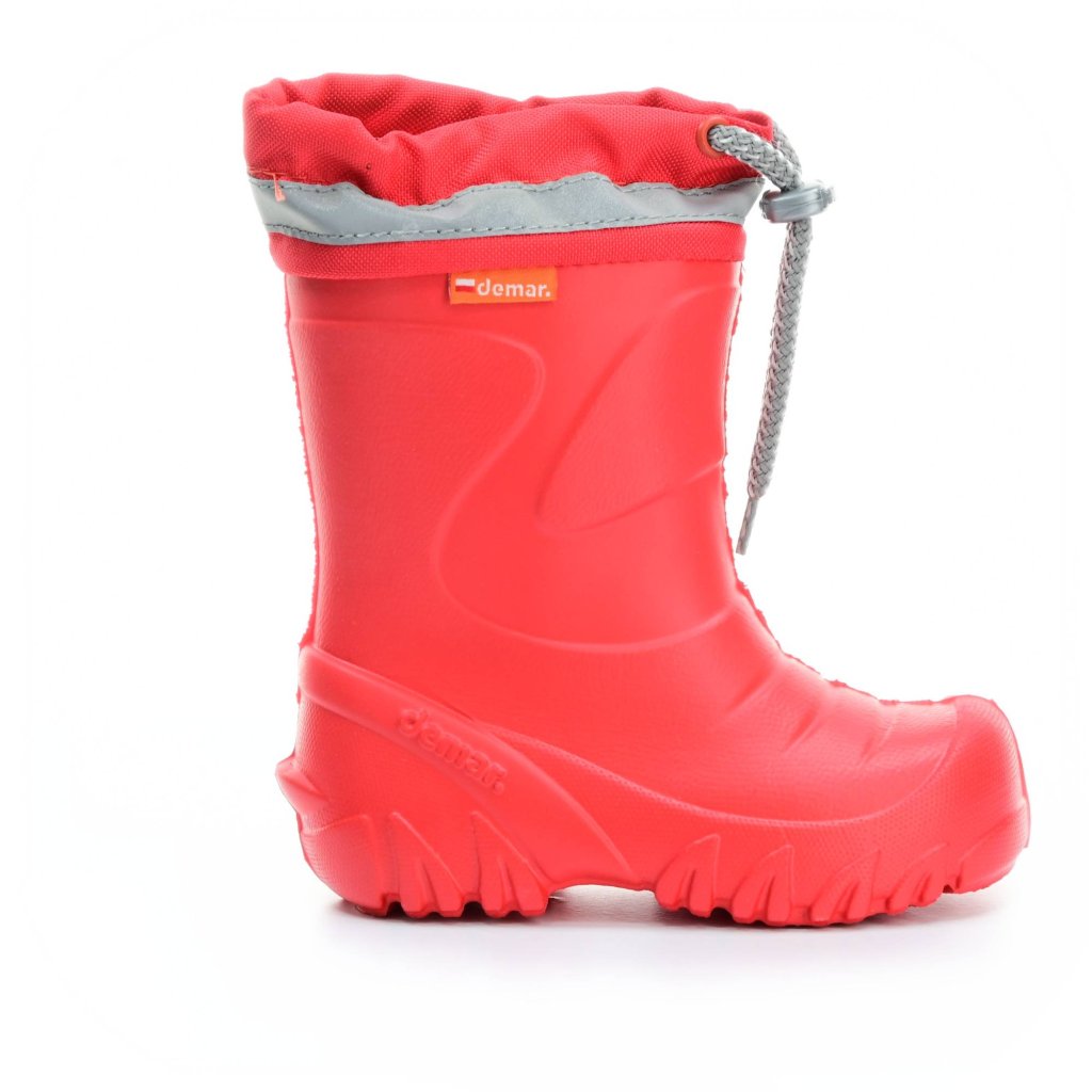 Demar Mammut Rot mit Wollfutter Gummistiefel
