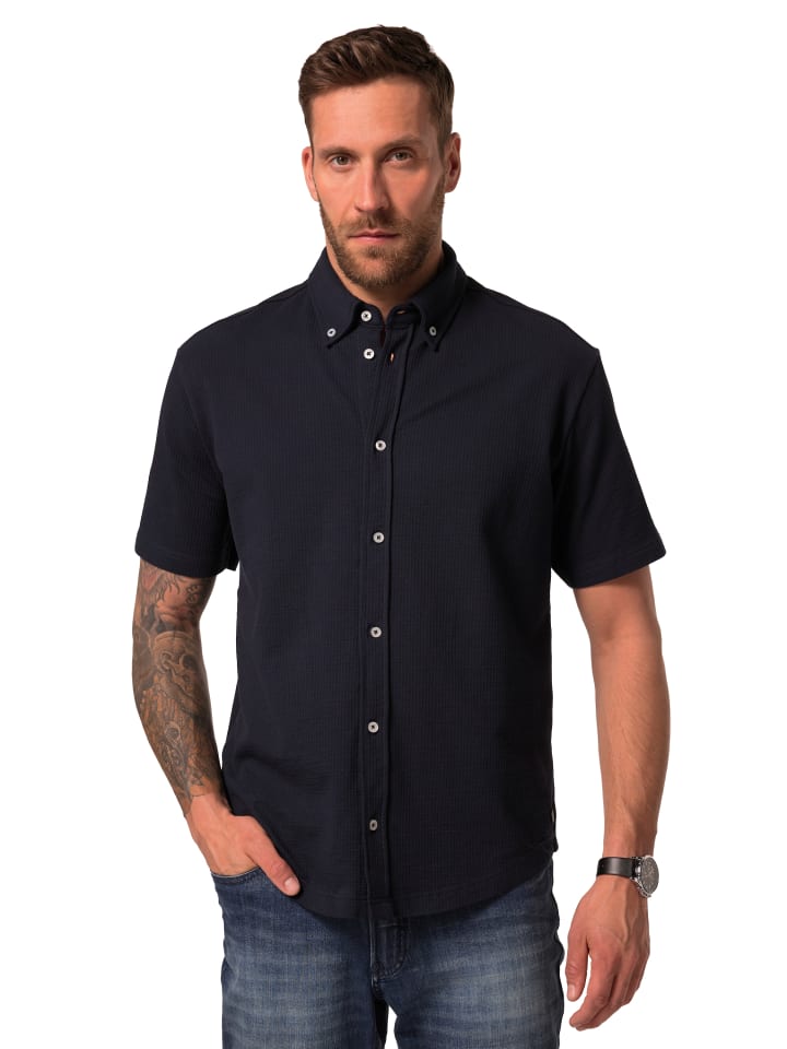 JP1880 Hemd in navy blau günstig kaufen