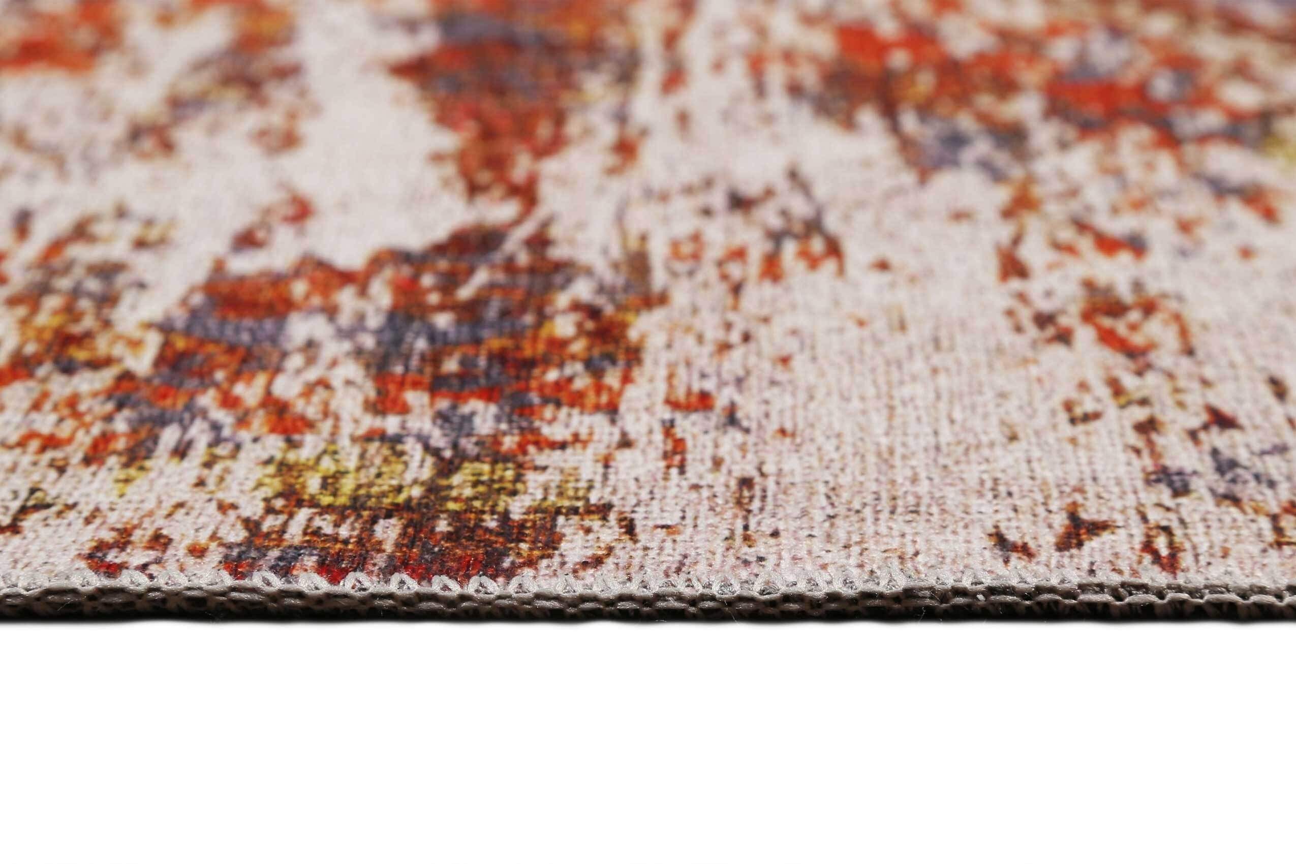 Teppich Focus, Wecon home, rechteckig, Höhe: 6 mm, Vintage-Optik, bunt, modern, Wohnzimmer, Schlafzimmer, Flur