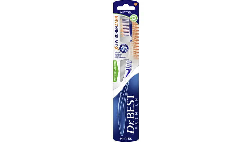 Dr.BEST X-Zwischenzahn mittel Zahnbürste