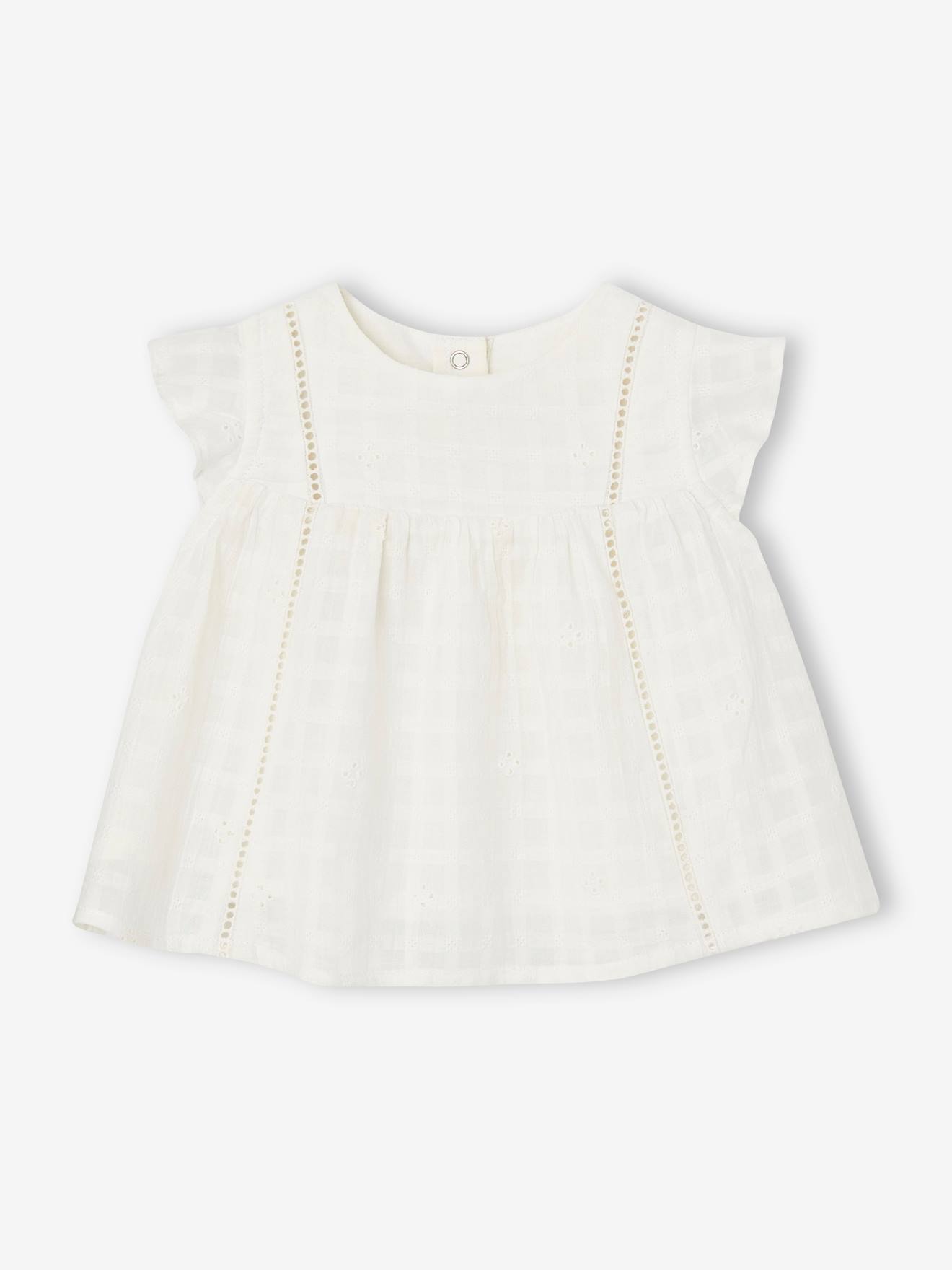 Vertbaudet Mädchen Baby-Set: Kleid & Shorts - rosa