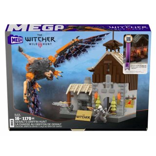 Mega Construx Black Series Bauset: The Witcher 3: Wild Hunt - Geralts Greifjagd